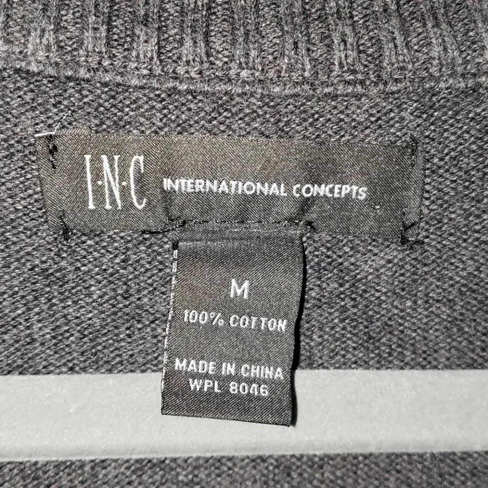 INC International Charcoal Grey Sweater